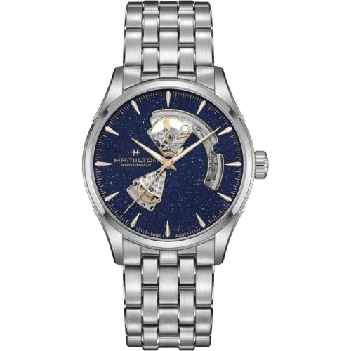 Hamilton Jazzmaster Open Heart 42 Stainless Steel / Aventurine / Bracelet H32705140