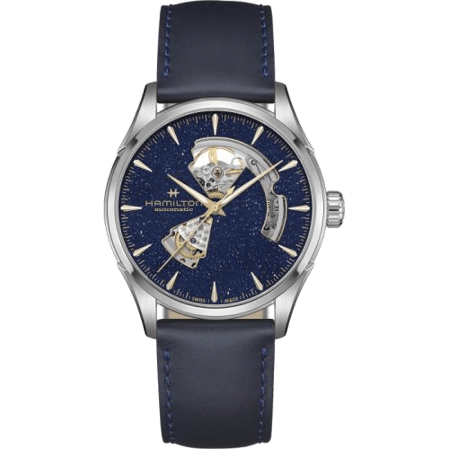 Hamilton Jazzmaster Open Heart 42 Stainless Steel / Aventurine H32705640