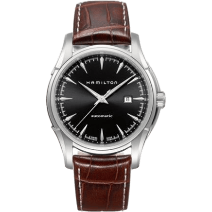 Jazzmaster Viewmatic Auto 44 Stainless Steel / Black