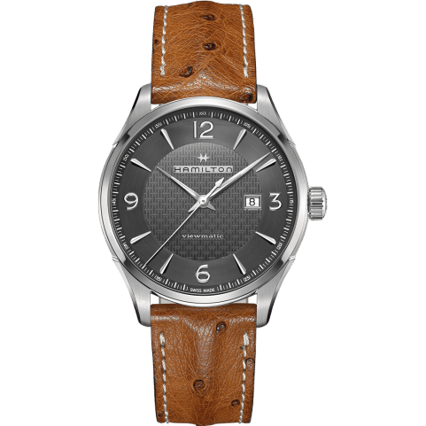 Hamilton Jazzmaster Viewmatic Auto 44 Stainless Steel / Grey H32755851