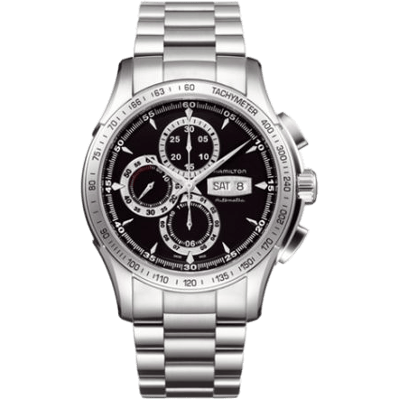 Jazzmaster Lord Hamilton 46mm Black Dial Bracelet H32816131