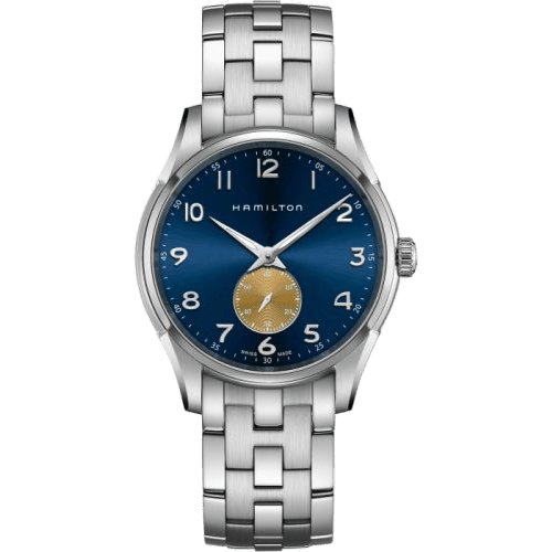 Jazzmaster Thinline Small Second Quartz Stainless Steel / Blue / Bracelet