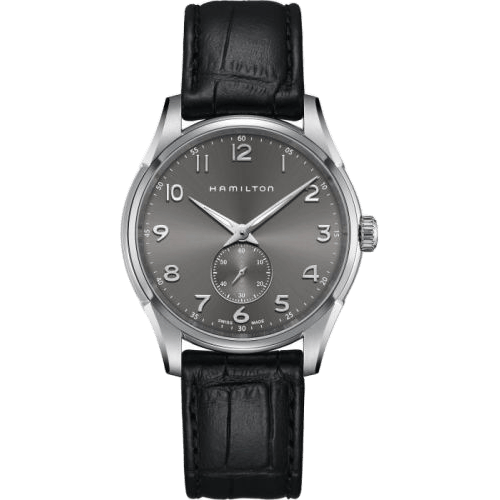 Hamilton Jazzmaster Thinline Small Second Quartz Stainless Steel / Grey H38411783