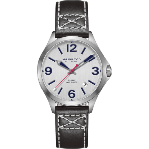 Hamilton Khaki Aviation Air Race Auto 38 Grey H76225751