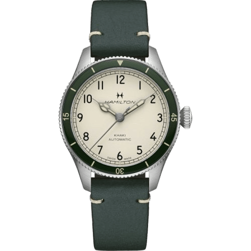 Hamilton Khaki Pilot Pioneer 38 Stainless Steel / White H76255810