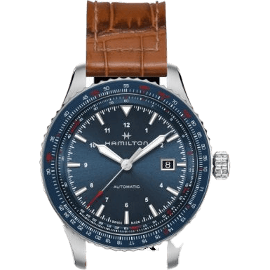 Hamilton Khaki Aviation Converter Auto Stainless Steel / Blue H76645540