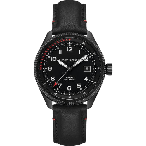 Hamilton Khaki Pilot Takeoff Air Zermatt H76695733
