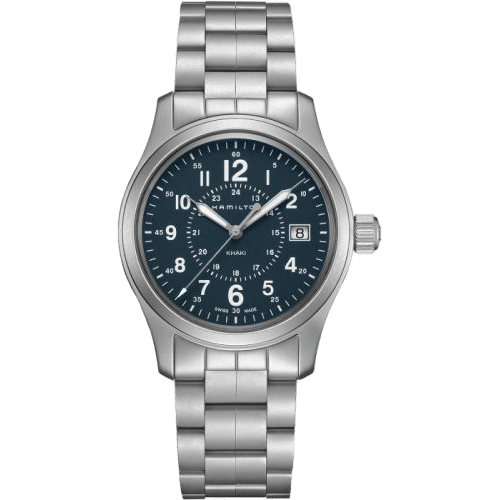 Khaki Field Quartz 38 Stainless Steel / Blue / Bracelet