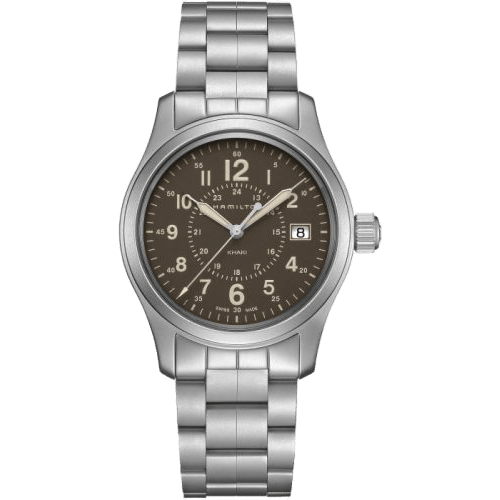 Khaki Field Quartz 38 Stainless Steel / Brown / Bracelet
