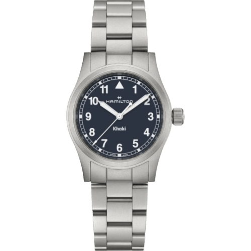 Khaki Field Quartz 33 Stainless Steel / Blue / Bracelet