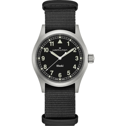 Khaki Field Quartz 38 Stainless Steel / Black