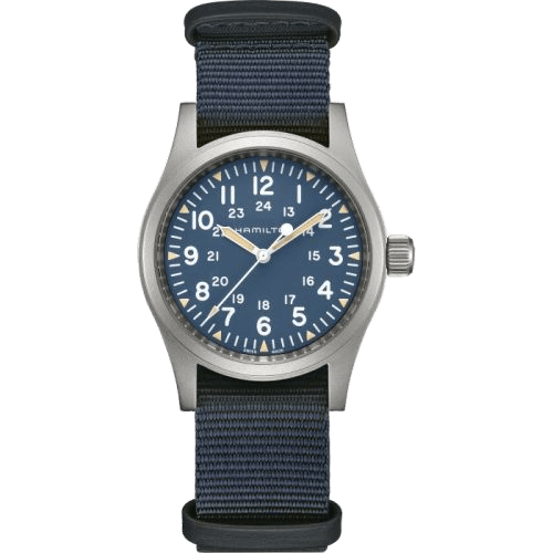 Khaki Field Mechanical 38 Blue