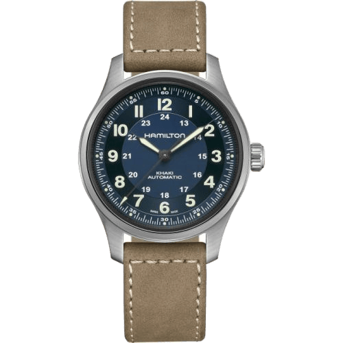 Hamilton Khaki Field Titanium Auto 42 / Blue H70545540