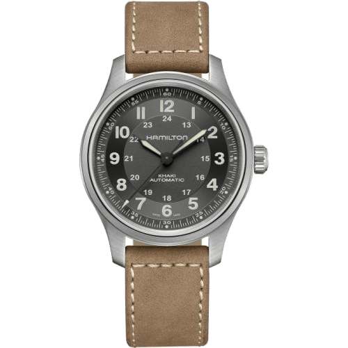 Hamilton Khaki Field Titanium Auto 42 / Grey H70545550