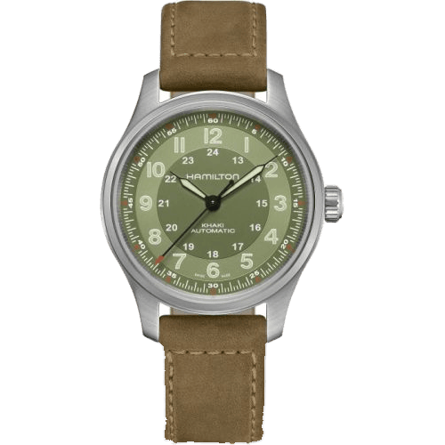 Hamilton Khaki Field Titanium Auto 42 / Green H70545560