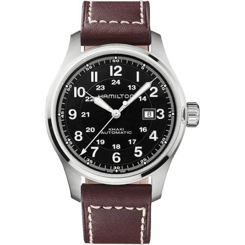 Hamilton Khaki Field Officer Automatic 44 Stainless Steel / Black H70625533