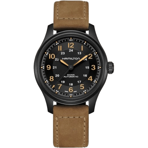 Hamilton Khaki Field Titanium Auto 42 PVD / Black H70665533
