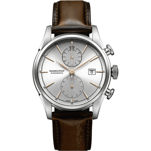 Hamilton Spirity of Liberty Auto Chrono Stainless Steel / Silver H32416581