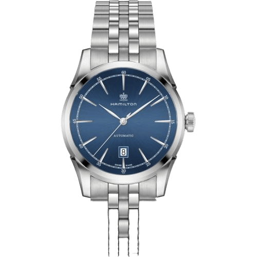 Hamilton Spirit Of Liberty Auto 42 Stainless Steel / Blue / Bracelet H42415041