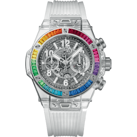 Hublot Big Bang Unico 45 Sapphire / Rainbow 411.JX.4803.RT.4099