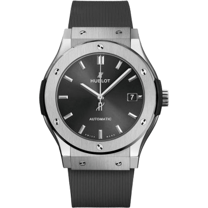 Hublot Classic Fusion 45 Titanium / Racing Grey / Rubber 511.NX.7071.RX