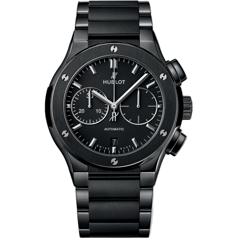 Hublot Classic Fusion 45 Chronograph Black Magic / Bracelet 520.CM.1170.CM