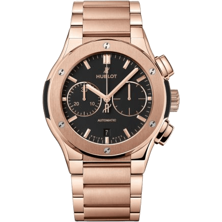 Classic Fusion 45 Chronograph King Gold / Black / Bracelet