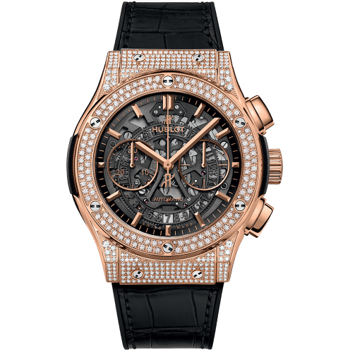 Classic Fusion 45 Aerofusion Chronograph King Gold Pavé