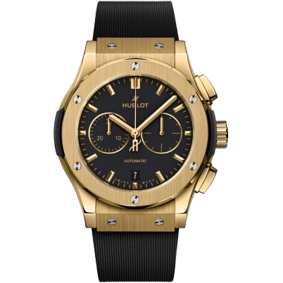 Hublot Classic Fusion 42 Chronograph King Gold / Black / Rubber 541.VX.1130.RX