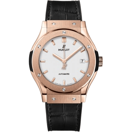 Hublot Classic Fusion 42 King Gold / Opalin / Alligator 542.OX.2611.LR