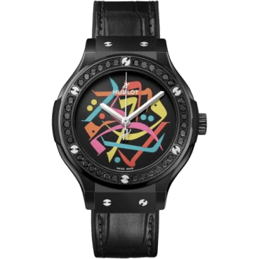 Hublot Classic Fusion 38 Black Magic Diamonds Dubai Watch Week 565.CM.1199.LR.1200.DWW23