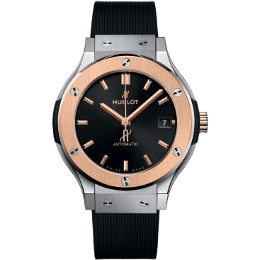 Hublot Classic Fusion 38 Titanium - King Gold / Black / Rubber 565.NO.1480.RX