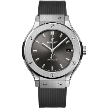 Hublot Classic Fusion 38 Titanium / Racing Grey / Rubber 565.NX.7071.RX