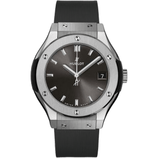 Hublot Classic Fusion 33 Titanium / Racing Grey / Rubber 581.NX.7071.RX