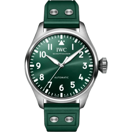 Big Pilot 43 Stainless Steel / Green