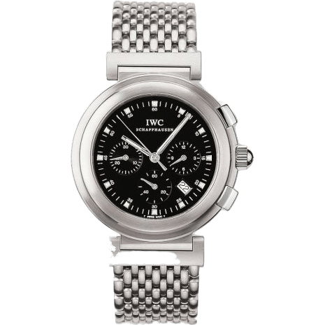 Da Vinci SL Chronograph MecaQuartz Stainless Steel Brushed / Black / Bracelet