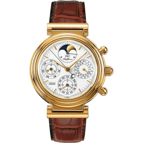 IWC Da Vinci Perpetual Yellow Gold / White / German IW3750-01