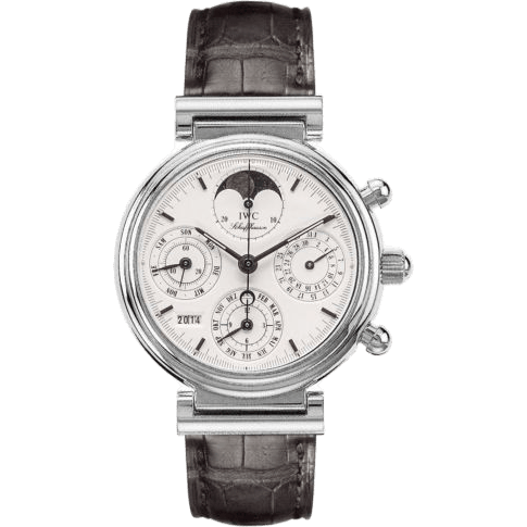 IWC Da Vinci Perpetual White Gold / White / English IW3750-08