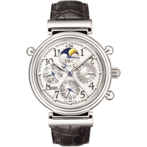 Da Vinci Perpetual Rattrapante Platinum / Silver / French