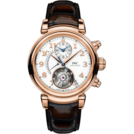 IWC Da Vinci Tourbillon Rétrograde Chronograph Red Gold / Silver IW3931-01