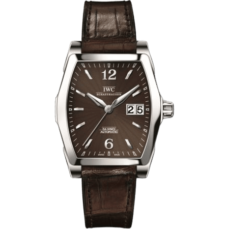 Da Vinci Automatic Midsize Stainless Steel / Chocolate
