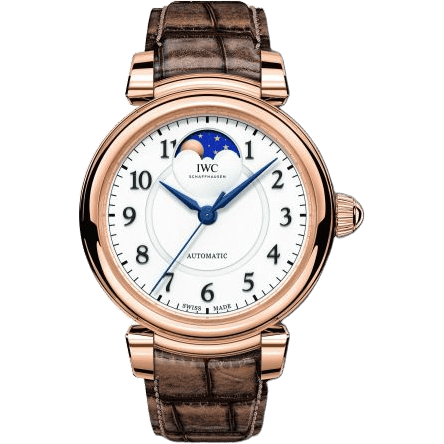 Da Vinci 36 Moonphase Red Gold / Silver