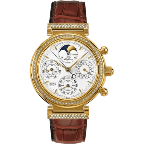 IWC Da Vinci Perpetual Yellow Gold / Diamond / White / German IW8153-01