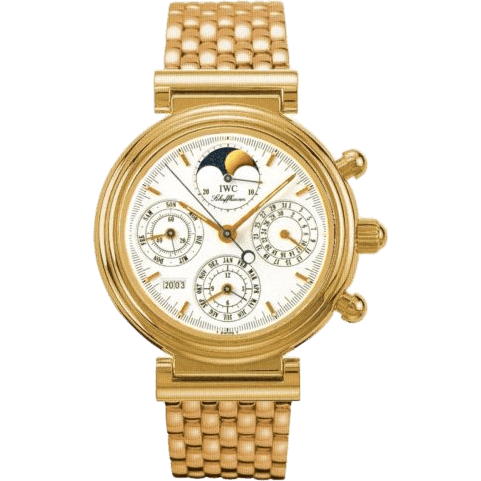 Da Vinci Perpetual Red Gold / White / English / Bracelet