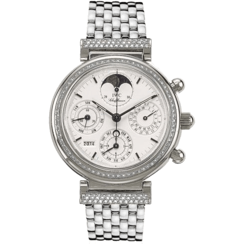 IWC Da Vinci Perpetual White Gold / Diamond / White / English IW9253-11