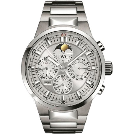GST Perpetual Calendar Stainless Steel / Silver / French