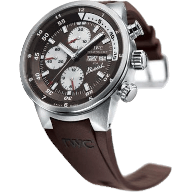 Aquatimer Chronograph Stainless Steel / Brown / Rubber / Boesch