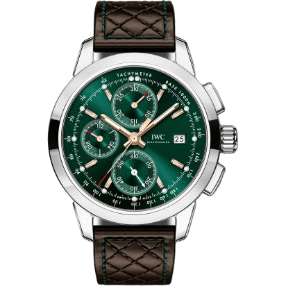 Ingenieur Chronograph Classic Stainless Steel / Green / Calf / Kuwait City