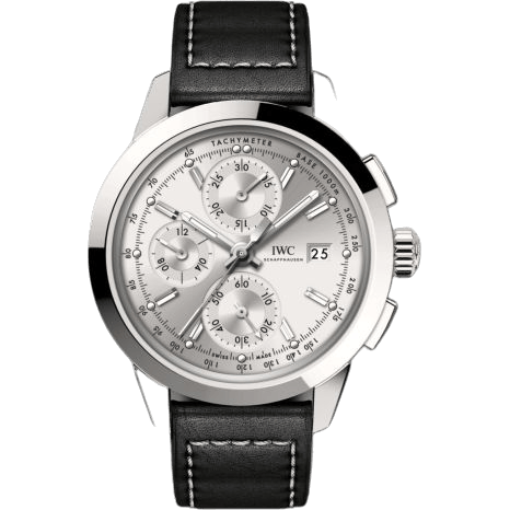 IWC Ingenieur Chronograph Custom Stainless Steel / Silver-Rhodium / Calf IW3808-AA