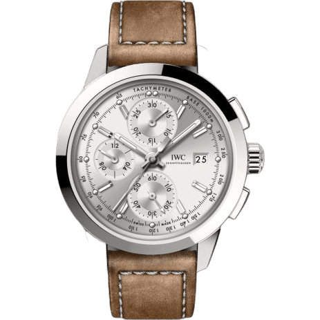 IWC Ingenieur Chronograph Custom Stainless Steel / Silver-Rhodium / Calf IW3808-AC